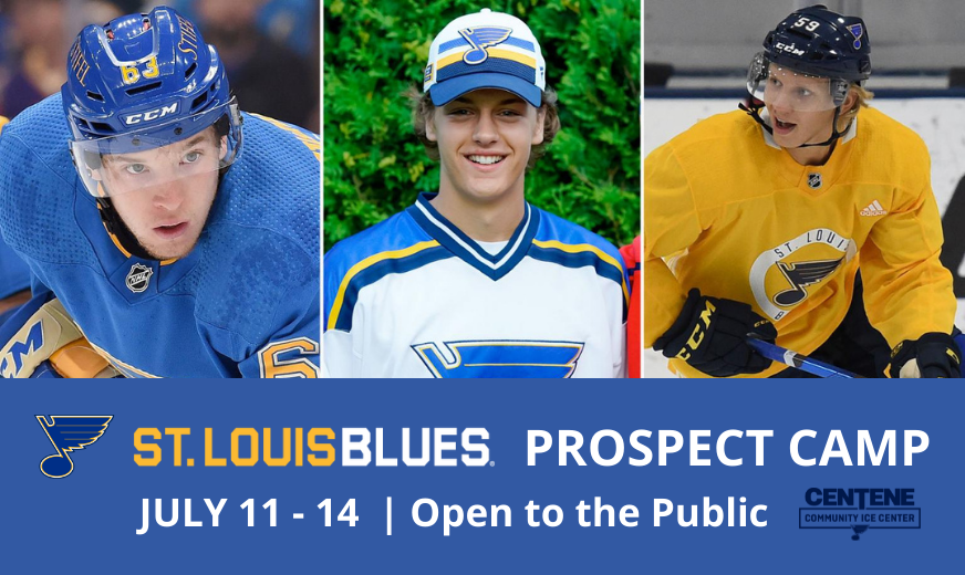 St. Louis Blues Prospect Camp Centene Community Ice Center