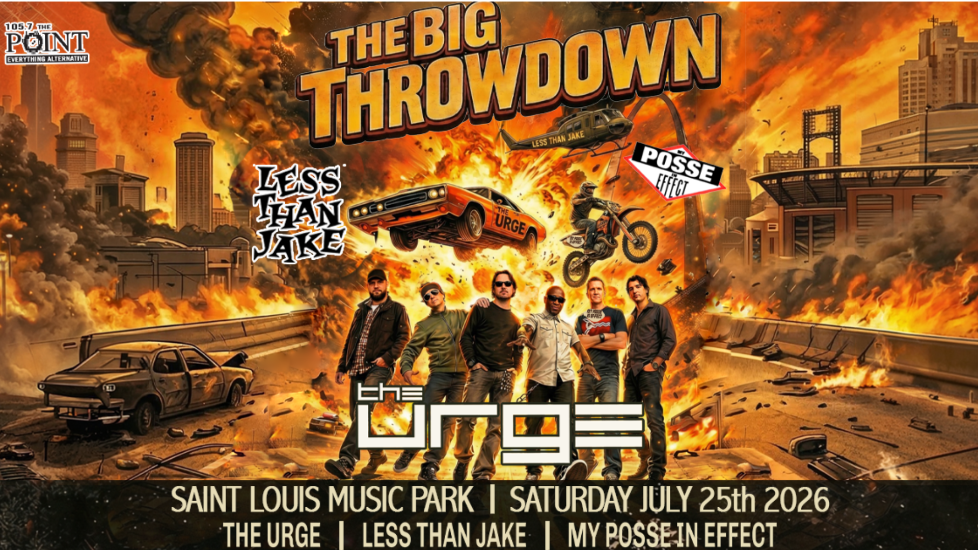 The Big Throwdown: Presented by 105.7 The Point